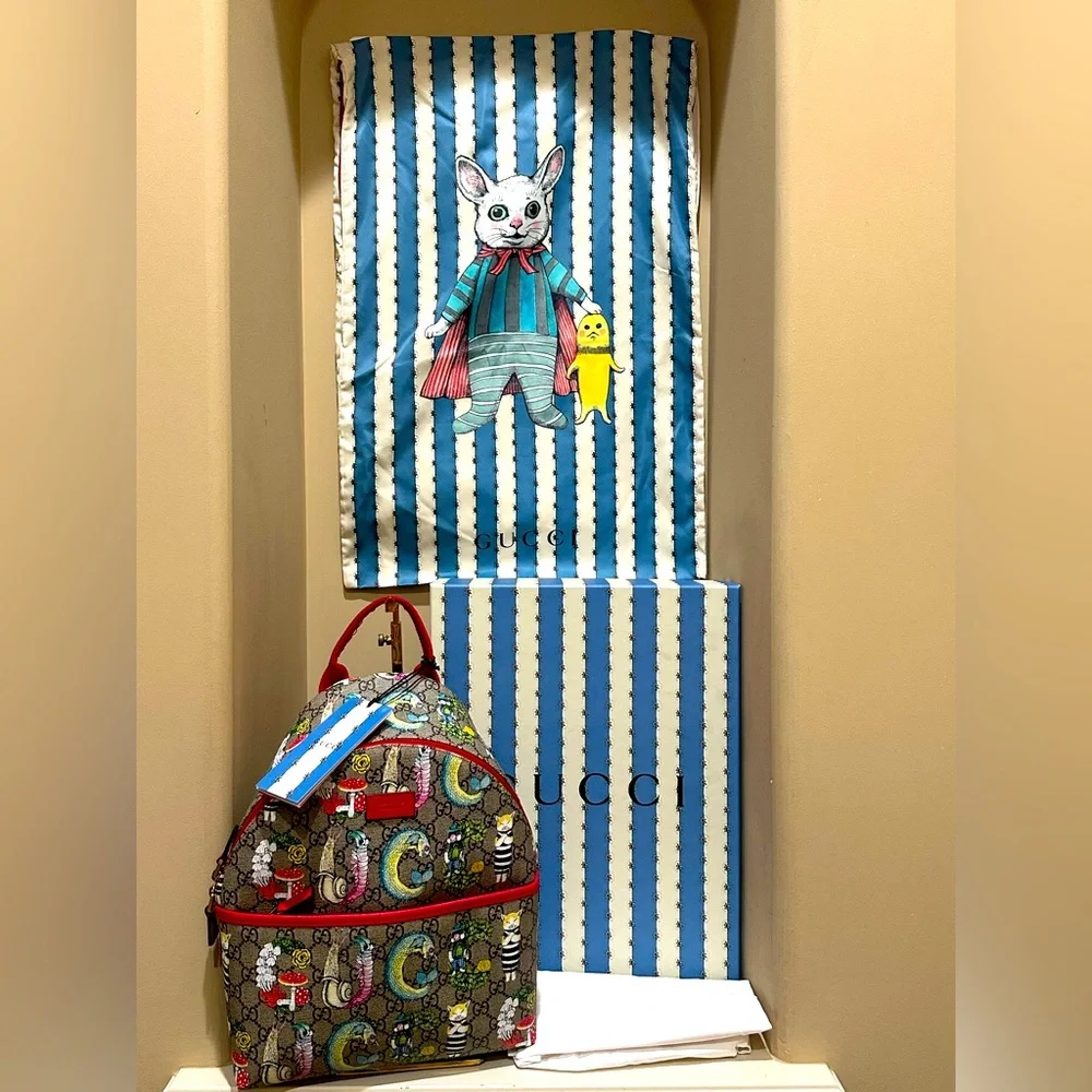 Gucci Yuko Hiaguchi Children’s Backpack *NWT*